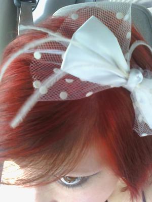 This is not the color i expected it to be but i love it personally, and the white bow (headband)for sally's sets it off! 