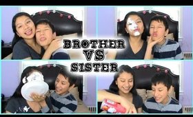 BROTHER VS SISTER?! WITH WHIP CREAM?!