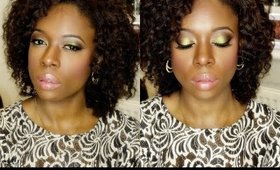 Makeup Tutorial- Greenish Gold