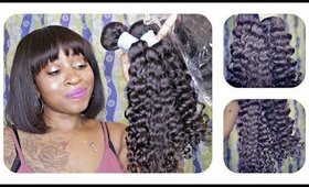 Unice Aliexpress Affordable Hair: Peruvian deep wave Fresh Out The Box Initial Review