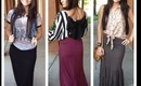 |AshweeBunn| How to Style: Maxi Skirts