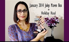 Julep Maven Box January 2014 + Holiday Haul + Swatches
