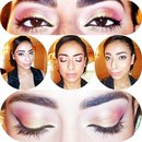 Pink and Gold Arabic Inspired Eye