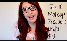 VEDA Day #2 - Top 10 Makeup Products Under $10 | sarahbeyeavlogs