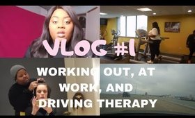 WORKING OUT, AT WORK, DRIVING IS THERAPY VLOG #1-@glindadotson