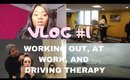 WORKING OUT, AT WORK, DRIVING IS THERAPY VLOG #1-@glindadotson