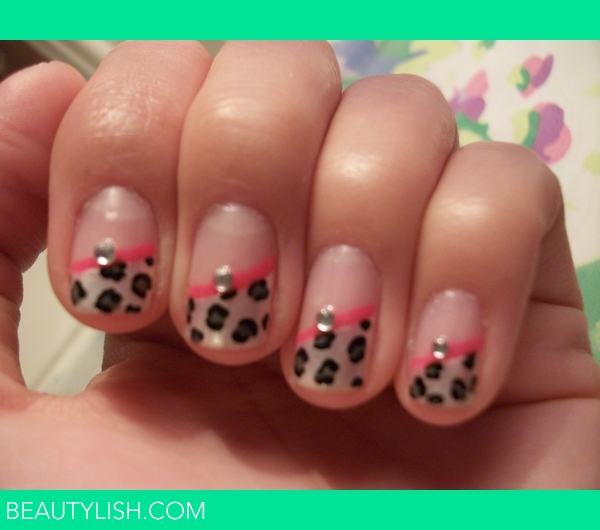 Leopard French Tip | Marilee A.'s Photo | Beautylish