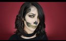 Gold Skull Halloween Makeup Tutorial