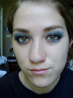 ravenclaw inspired eyeshadow tutorial harry potter house series