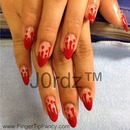 Blood dripping nails 