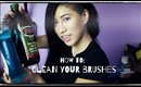 HOW TO: Clean and Condition Your Makeup Brushes
