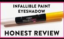 L'Oreal Infallible Paint Eyeshadow Review (Jet Set Blond)
