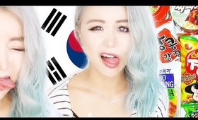 Australian Girl Tries Korean Snacks + Vegemite Chocolate ♥ Taste Test ♥ Chinese Australian ♥ Wengie