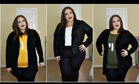 FALL 2018 TRY-ON HAUL | WALMART | PLUS SIZE FASHION CLOTHING HAUL - BASICS