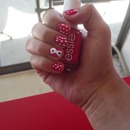 Cute pink formal nails