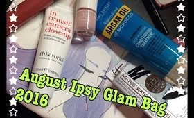 August Ipsy Glam Bag 2016