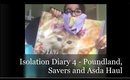 Isolation Diary Part Four - Poundland, Savers and Asda Shopping Haul