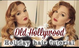 HOLIDAY HAIRSTYLE: Old Hollywood vintage curls