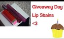 Giveaway Day 14: Lip Stains
