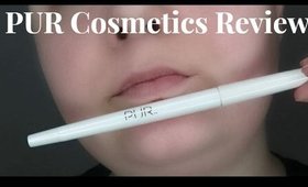 Pur Cosmetics | On Point Lip Liner in See Thru Lip Swatch & | Review