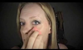 Applying The Too Faced Air Buffed BB Cream with a DRY SPONGE