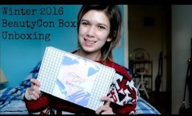 Winter 2016 BeautyCon Box Unboxing!