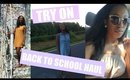 Back to School Try On Clothing Haul