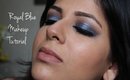 Royal Blue Eye Makeup Tutorial - Samiksha Danish