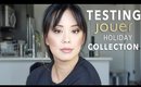 TESTING NEW HOLIDAY COLLECTION FROM JOUER COSMETICS