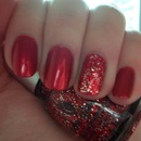 Nails Inc Villiers Street with China Glaze Love Marilyn 