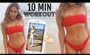 10 MINUTE FAT BURNING WORKOUT! With Dance Moves!