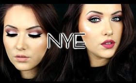 Girly New Years Eve Glam Make Up Tutorial; Collab with MakeUpBySaz!