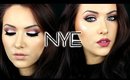 Girly New Years Eve Glam Make Up Tutorial; Collab with MakeUpBySaz!