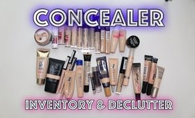 Concealer Inventory and Declutter 2015