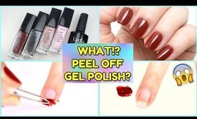 What!? Peel OFF One Step Gel Nail Polish? Lydia Honest Review!