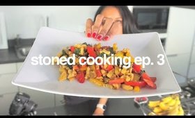 stoned cooking ep. 3: "egg" scramble using powder??