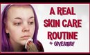 My Skin Care Routine (That I Actually Do) + Giveaway