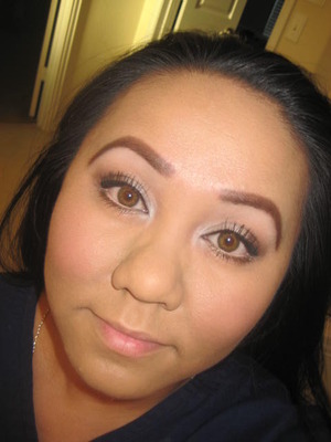 Another everyday neutral look using Stillglamorus & Urban Decay naked palette