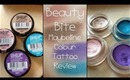 Beauty Bites: Maybelline 24hr Colour Tattoo Cream Eyeshadows Review HD