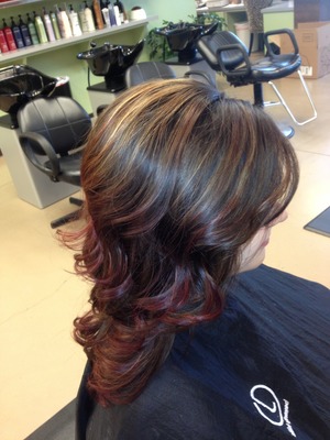 All colors! Love being a creative stylist! 