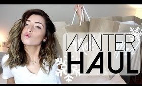 WINTER CLOTHING HAUL!