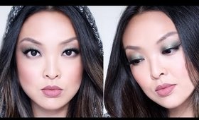 Fall Makeup Tutorial | Emerald Eyes + Berry Lips | chiutips