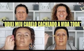 TRANSFORMEI UMA CACHEADA QUE NUNCA ACEITOU SEU CABELO! 😢 RESULTADO EMOCIONANTE! #DudaTransforma