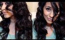 Sexy heatless curls! Video response to Andreaschoice!