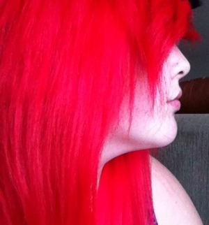 I decided to rock red hair