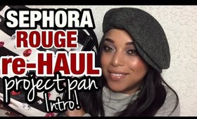 HUGE SEPHORA re-HAUL PROJECT PAN ! | Finish 19 By Spring 2018 INTRO w/ Jordana Vargas | MelissaQ