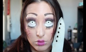 Creepy Doll Halloween Tutorial