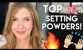 The BEST Setting Powder For Mature Skin for UNDER EYES and FACE