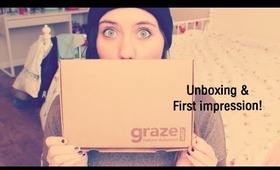 Graze.com Unboxing & first impression!