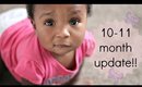 Laila's 10-11th month update! | Kym Yvonne